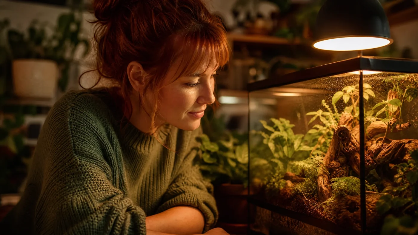 Ambre reptiloft et terrarium