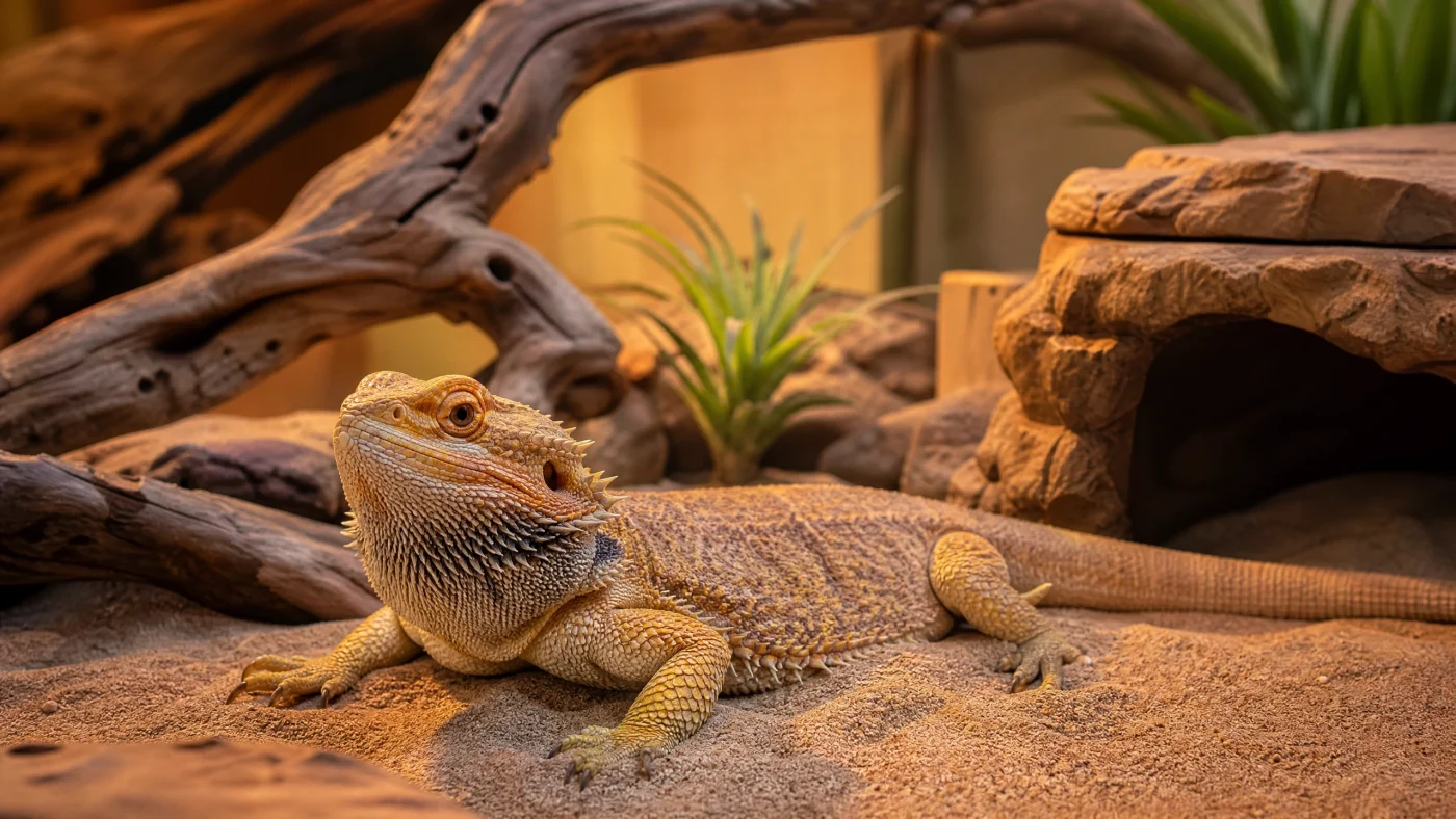 terrarium pogona