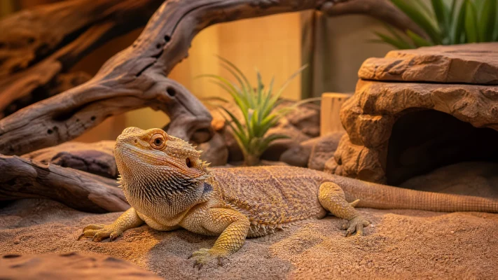 terrarium pogona