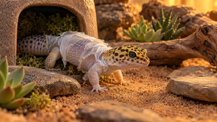 mue gecko léopard